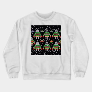 Ugly UFO Christmas Sweater Crewneck Sweatshirt